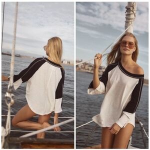 🔥  NWOT!!!!! Free People Starry Haze tee Size Medium